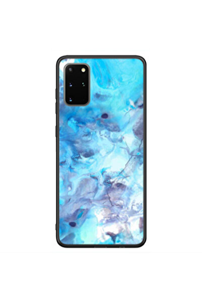 Other Samsung S20 FE Marble Clouds Black Glossy Θήκη