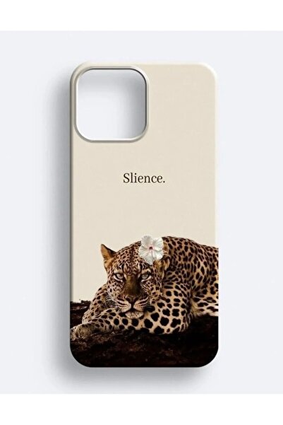 OVADA İphone 11 Uyumlu Slience Leopar Desenli Telefon Kılıfı