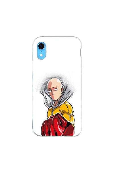 OEM Husa compatibila cu Apple iPhone XR Silicon Gel Tpu Model One Punch Man S...