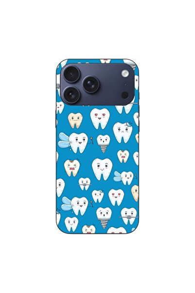 OEM Husa compatibila cu Apple iPhone 17 Pro Max Silicon Gel Tpu Model Dentist...