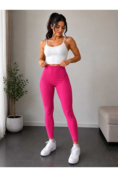 ZAVIXO Women's High Waist Leggings Comfortable Casual and Sporty Style