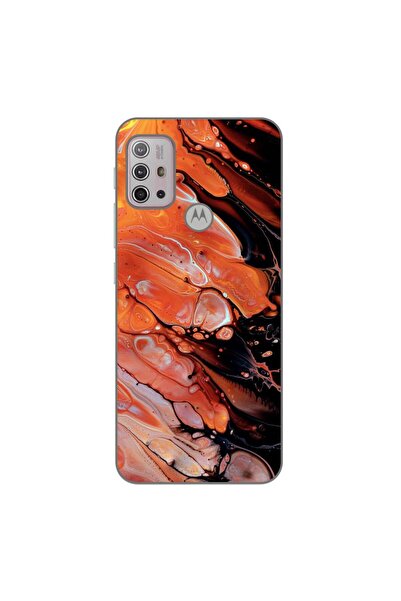 OEM Husa compatibila cu Motorola Moto G10, G30 Silicon Gel Tpu Model Abstract...