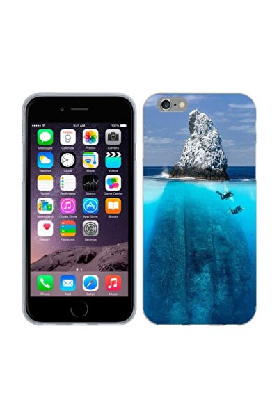 OEM Husa compatibila cu Apple iPhone 6S, iPhone 6 Silicon Gel Tpu Model Subac...