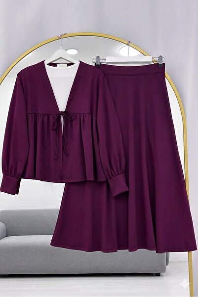 VOLT CLOTHİNG Mila set suknje sa vezanjem