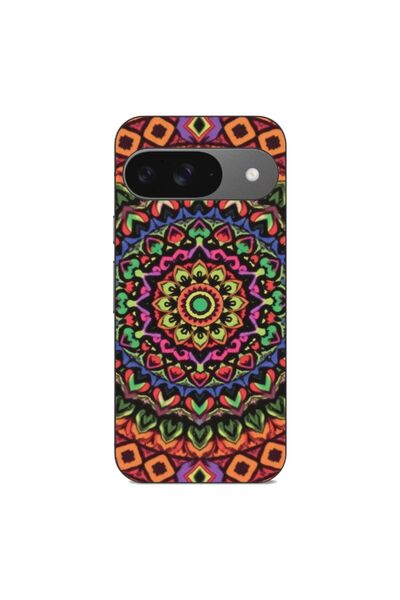 OEM Husa compatibila cu Google Pixel 9 Pro Silicon Gel Tpu Model Colorfull Ma...