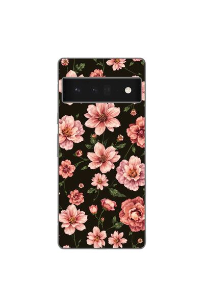 OEM Husa compatibila cu Google Pixel 6 Pro Silicon Gel Tpu Model Pink Spring ...