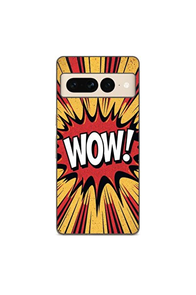 OEM Husa compatibila cu Google Pixel 7 Pro Silicon Gel Tpu Model Comic Book W...