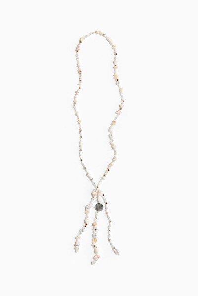 H&M Beaded lariat necklace