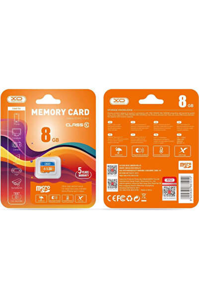 Xo microSDHC 8GB Κατηγορία 10 UHS-I