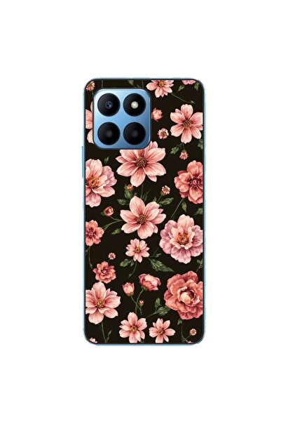 OEM Husa compatibila cu Honor X6 Silicon Gel Tpu Model Pink Spring Flowers