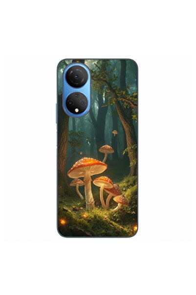 OEM Husa compatibila cu Honor X7 Silicon Gel Tpu Model Glowing Magical Mushrooms