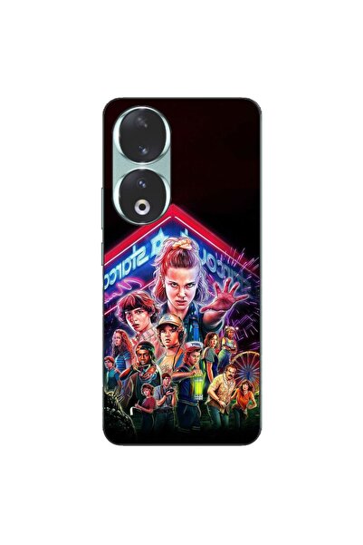 OEM Θήκη συμβατή με Honor 90 5G Σιλικόνης Gel TPU με σχέδιο Stranger Things Ό...