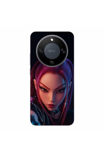 OEM Husa compatibila cu Honor Magic8 Lite Silicon Gel Tpu Model KPop Demon Hu...