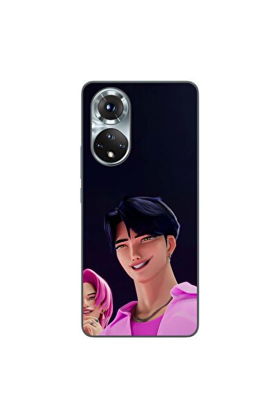 OEM Husa compatibila cu Honor 50 Silicon Gel Tpu Model KPop Demon Hunters Saj...