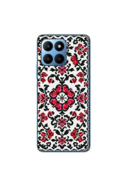 OEM Husa compatibila cu Honor 70 Lite Silicon Gel Tpu Model Traditional Knit ...