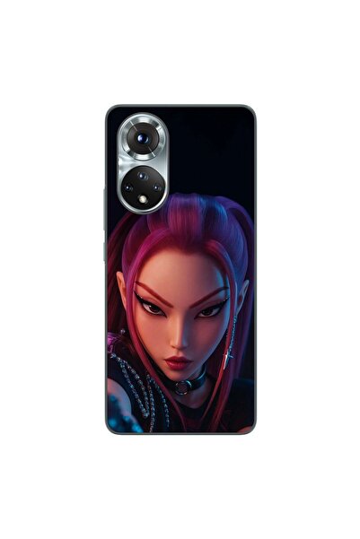 OEM Husa compatibila cu Honor 50 Silicon Gel Tpu Model KPop Demon Hunters Bea...