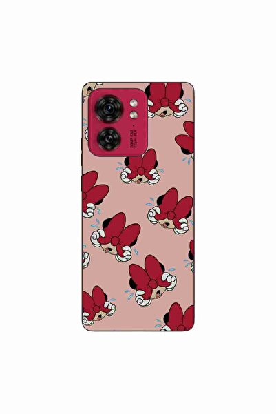 OEM Калъф, съвместим с Motorola Edge 40, от силиконов гел TPU, с десен Мини М...