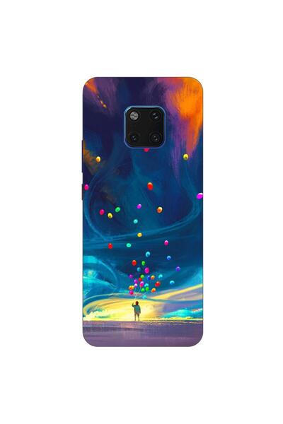 OEM Husa compatibila cu Huawei Mate 20 Pro Silicon Gel Tpu Model Baloane Univers