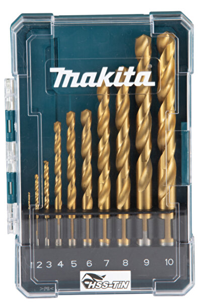 Makita D-72849 Σετ τρυπανιών, 10 τεμάχια