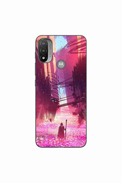 OEM Husa compatibila cu Motorola Moto E20 Silicon Gel Tpu Model Fantasy Wizard