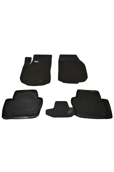 Best Auto Vest Set covorase auto din cauciuc Opel Zafira B 2005- , presuri ti...