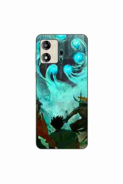 OEM Husa compatibila cu Motorola Moto E13 Silicon Gel Tpu Model Satoru vs Sukuna