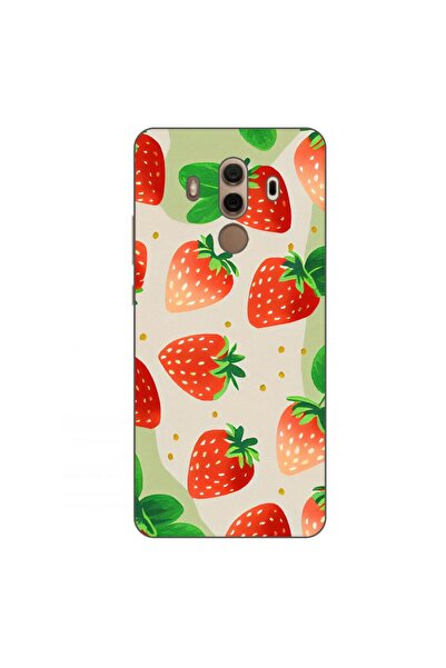 OEM Husa compatibila cu Huawei Mate 10 Pro Silicon Gel Tpu Model Capsuni Pattern