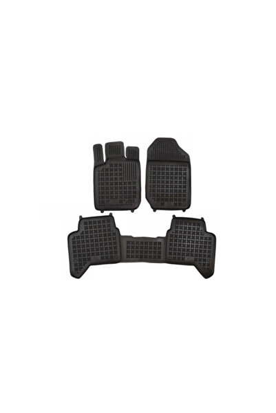 RapidAuto Covorase auto Ford Ranger, 05.2016-12.2022, negru; elastomer,