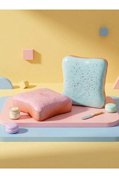 SquishyFun Color Butter Toast