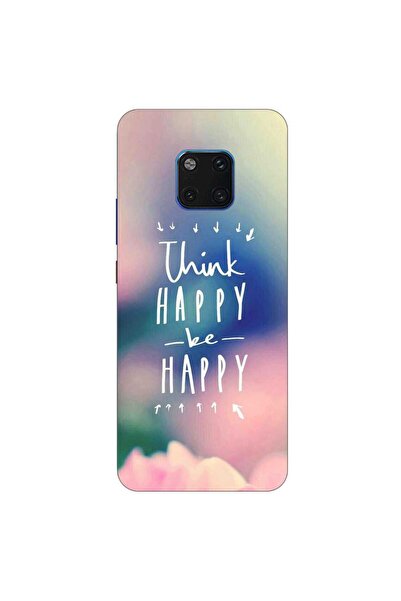 OEM Θήκη συμβατή με Huawei Mate 20 Pro Σιλικόνης Gel TPU Μοντέλο Think Positive