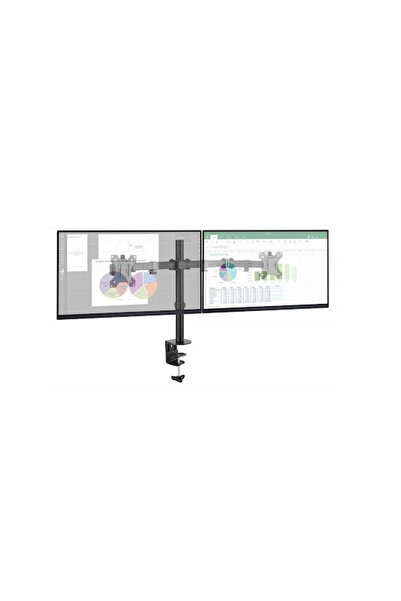 Techly Βάση Γραφείου για 2 Οθόνες έως 32 " με Βραχίονα (ICA-LCD-582-D)