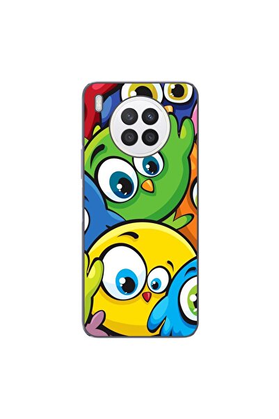 OEM Husa compatibila cu Huawei Nova 8i Silicon Gel Tpu Model Bufnite Colorate