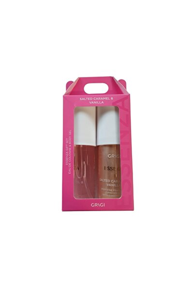 Grigi GIFT SET ESSENZA BODY MIST 90ML + BODY GEL NO 13 SALTED CARAMEL VANILLA...