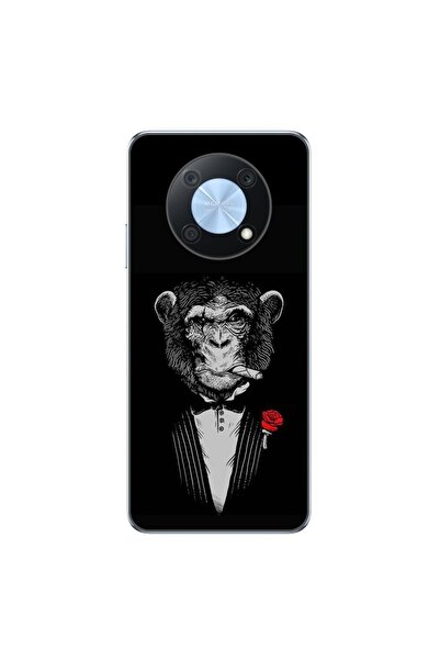OEM Husa compatibila cu Huawei Nova Y90 Silicon Gel Tpu Model Cigar Monkey