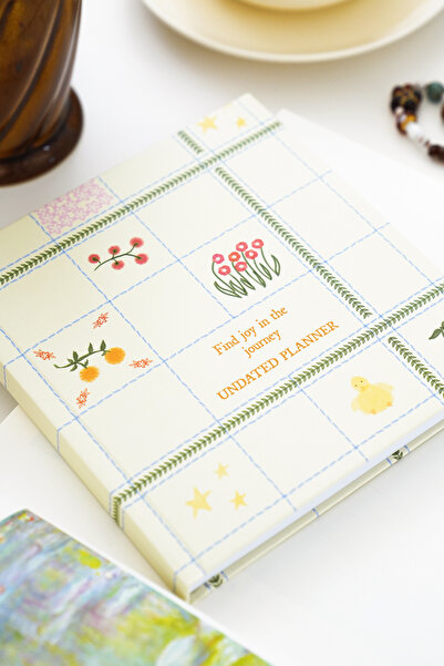 Matt Notebook مفكرة مربعة مقاس 15×15 للتخطيط غير المنتظم