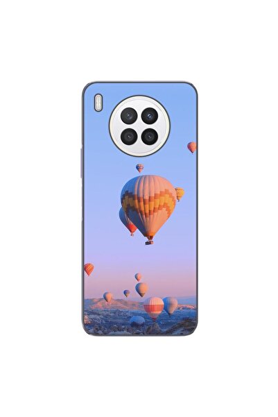 OEM Θήκη συμβατή με Huawei Nova 8i από σιλικόνη gel TPU με σχέδιο μπαλονιών