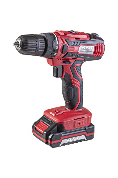 Raider Masina de gaurit si insurubat cu acumulator 18 V 2x1.5Ah cu 2 viteze 2...