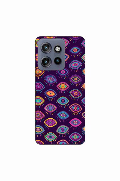 OEM Husa compatibila cu Motorola Edge 50 Neo Silicon Gel Tpu Model Tribal Eyes