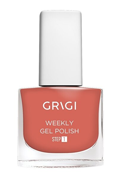 Grigi WEEKLY GEL NAIL POLISH NEW FORMULA EXTRA STRONG 643 DUSTY CORAL 12ML
