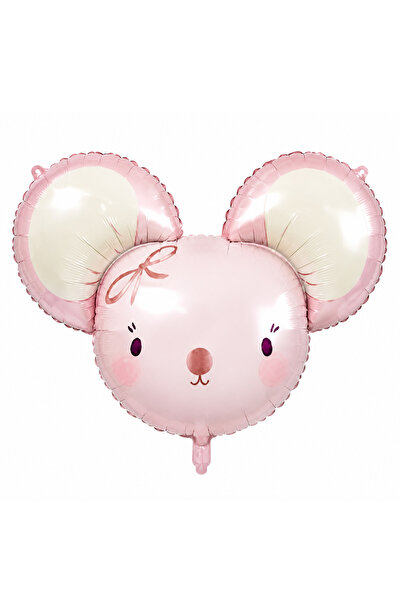 BeySüS Pink Mouse Foil Balloon