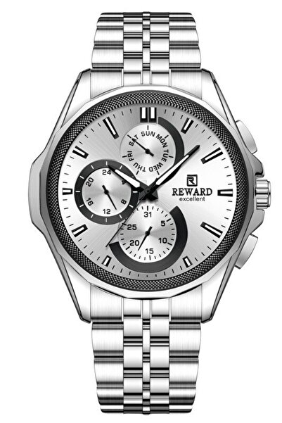 Reward Rd813322M Men's Wristwatch with Steel Strap