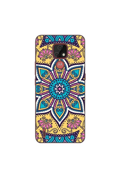 OEM Husa compatibila cu Motorola Moto E7 Silicon Gel Tpu Model Mandala Twilight