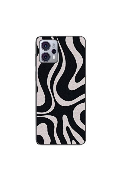 OEM Husa compatibila cu Motorola Moto G23 Silicon Gel Tpu Model Monochrome Hy...