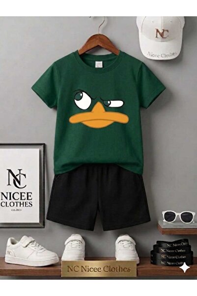 NC Nicee Clothes ΚΑΛΟΚΑΙΡΙΝΟ ΠΑΙΔΙΚΟ ΣΕΤ ΜΠΛΟΥΖΑΚΙ-ΣΟΡΤΣ ΟΥΝΙΣΕΞ (ΜΕ ΣΤΑΜΠΑ Π...