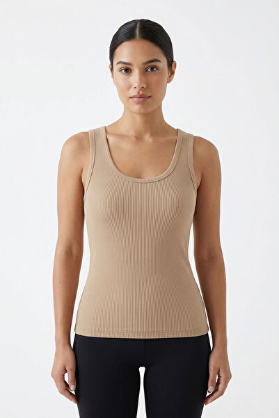 Salvia Dione 100% Cotton Camisole with V-Back Detail, Casual Basic Crop Top, ...