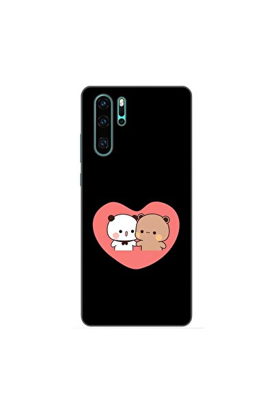 OEM Husa compatibila cu Huawei P30 Pro Silicon Gel Tpu Model Bubu Dudu In Heart