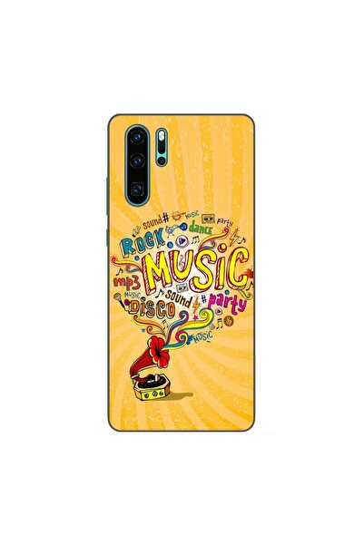 OEM Husa compatibila cu Huawei P30 Pro Silicon Gel Tpu Model Muzica la Gramofon