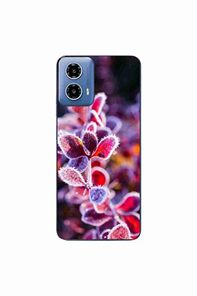 OEM Husa compatibila cu Motorola Moto G34 Silicon Gel Tpu Model Flori Inghetate