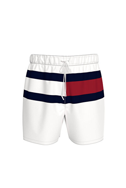 Tommy Hilfiger Ανδρικό Μαγιό Λευκό UM0UM03474-YCF