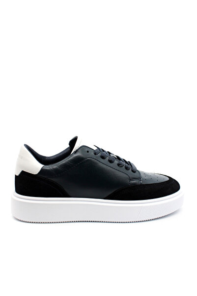 Ted Baker Ανδρικά Δερμάτινα Luigis Sneakers Navy Μπλε 270903-DK BLUE